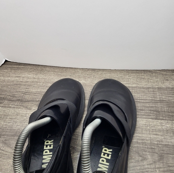 Camper Leather Black Mary Jane’s Size 36 EU Sz 6 US - Picture 6 of 10